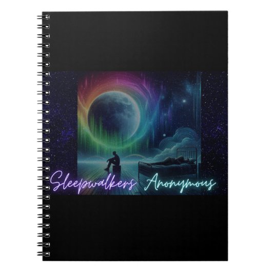 Sleepwalkers Anoniem Spiral Notitieboek (Voorkant)