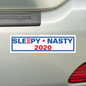 SLEEPY 2020 BUMPERSTICKER (Op auto)