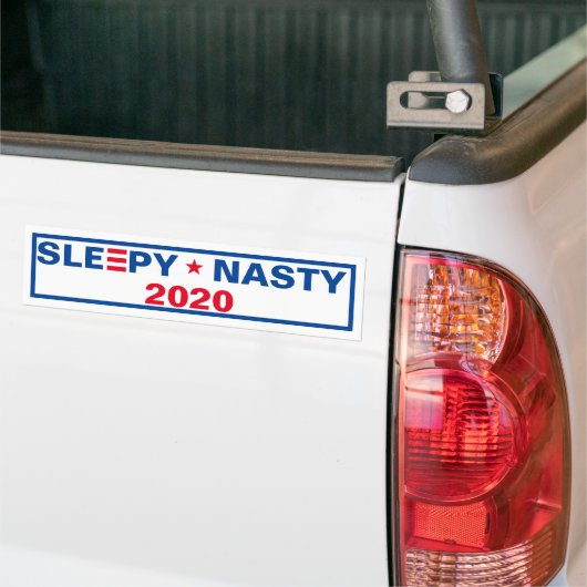 SLEEPY 2020 BUMPERSTICKER (Op Truck)