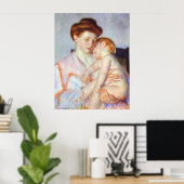 Sleepy Baby. c. 1910, Mary Cassatt Poster (Thuiskantoor)