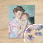 Sleepy Baby | Mary Cassatt Legpuzzel<br><div class="desc">Sleepy Baby (1910) van de Amerikaanse impressionist Mary Cassatt. Origineel kunstwerk is een pastelportret van een moeder die haar slapende baby houdt. Gebruik de ontwerphulpmiddelen om douanetekst toe te voegen of het afbeelding te personaliseren.</div>