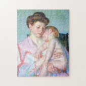 Sleepy Baby | Mary Cassatt Legpuzzel (Verticaal)