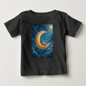 Sleepy baby moon T-Shirt (Voorkant)