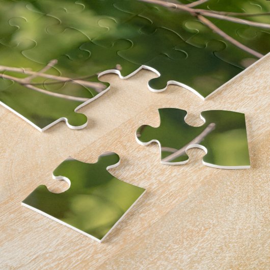 Sleepy Barred Owl Legpuzzel (Zijkant)