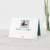 Sleepy Basset op "Party Animal" Verjaardag Kaart (Achterkant)