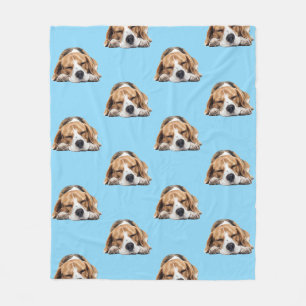 Sleepy Beagle Hondendeken Fleece Deken