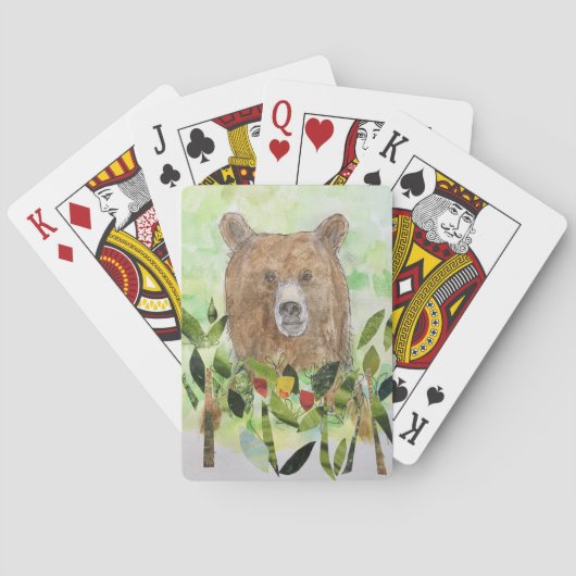 Sleepy Bear Playing Cards Pokerkaarten (Achterkant)