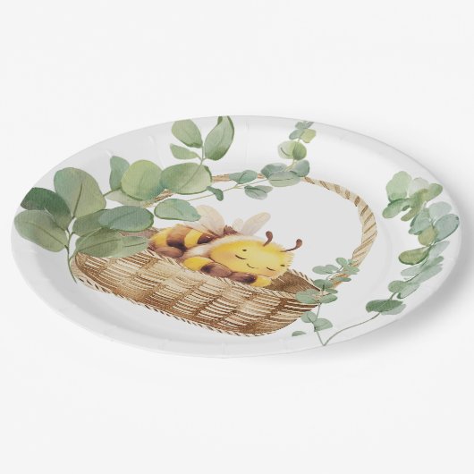 Sleepy Bee Paper Bord (Gekanteld)