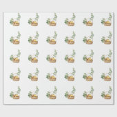 Sleepy Bee Wrapping Paper Cadeaupapier (Vlak)