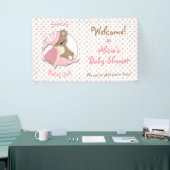 Sleepy Beer Baby Girl Shower Spandoek (Beurs)