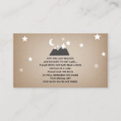 Sleepy Beer Cub Mountains Girl Book Request Informatiekaartje (Achterkant)