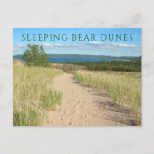 Sleepy Beer Trail Lake Superior, Sleepy Beer Duine Briefkaart (Voorkant)