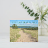 Sleepy Beer Trail Lake Superior, Sleepy Beer Duine Briefkaart (Staand voorkant)
