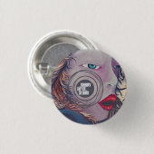 Sleepy Birds Studio Button 2 (Voorkant /achterkant)