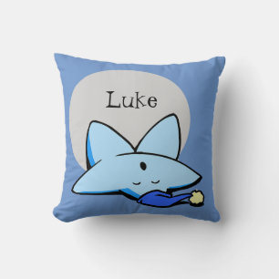 Sleepy Blue Star-Baby/Kinder piloot Kussen