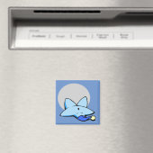 Sleepy Blue Star Magnet (Insitu (Vaatwasser))