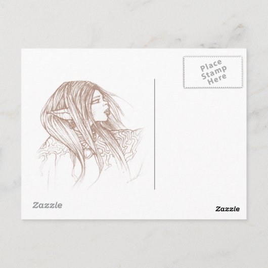 Sleepy Brownie briefkaart (Achterkant)