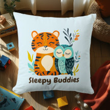 Sleepy Buddies Tijger & Uil | Gezellige dierenvrie