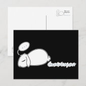 Sleepy Bunny Stewie Briefkaart (Voorkant / Achterkant)