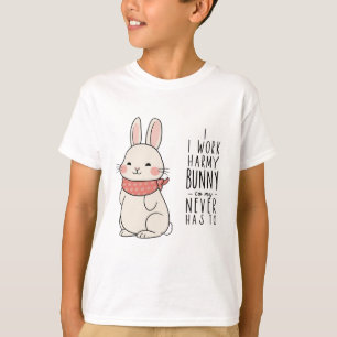 Sleepy Bunny T-shirt – Gezellig minimalistisch kon