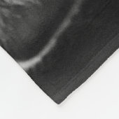 Sleepy Cat Face Photograpy Fleece Deken (Hoek)