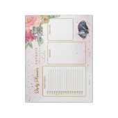 Sleepy Cat Gorgeous Daily Planner Notitieblok (Linkerzijde)