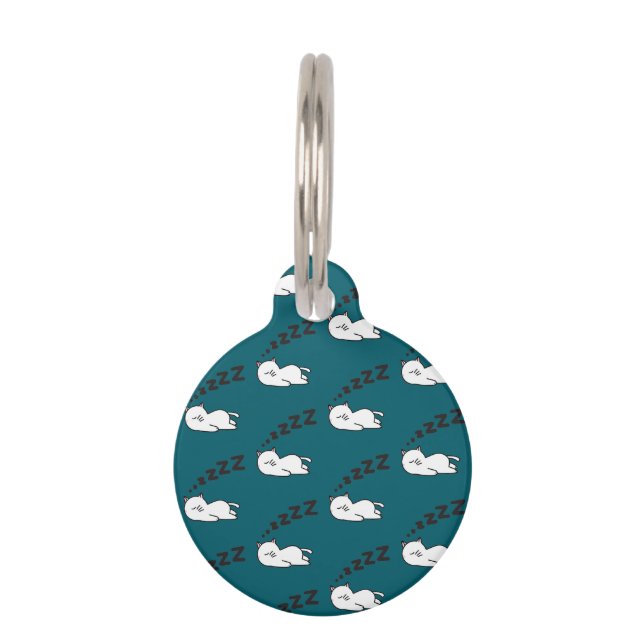 Sleepy cat huisdierpenning (Voorkant)