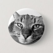 Sleepy Cat Ronde Button 5,7 Cm (Voorkant)