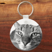 Sleepy Cat Sleutelhanger (Voorkant)