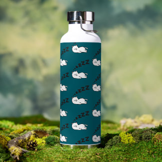 Sleepy cat waterfles