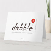 Sleepy Christmas Hippo Trio Christmas Kaart (Achterkant)