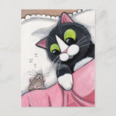 Sleepy Companion Briefkaart (Voorkant)