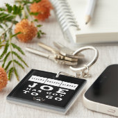 Sleepy Creepy Sloppy JOE MOET GAAN Sleutelhanger (Voorkant Rechts)