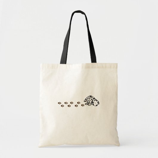 Sleepy Dalmatian Puppy Tote Bag (Voorkant)