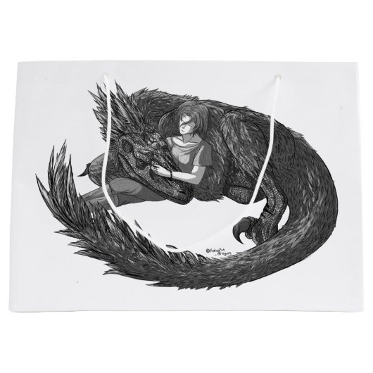 Sleepy Dinosaur Groot Cadeauzakje (Voorkant)