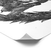 Sleepy Dinosaur Poster (Hoek)