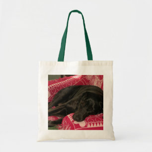 Sleepy Dog Canvas tas