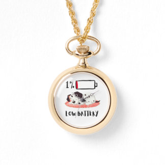 Sleepy Dog Design Horloge