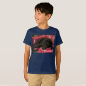 Sleepy Dog Kinder Dark T-Shirt (Voorkant volledig)