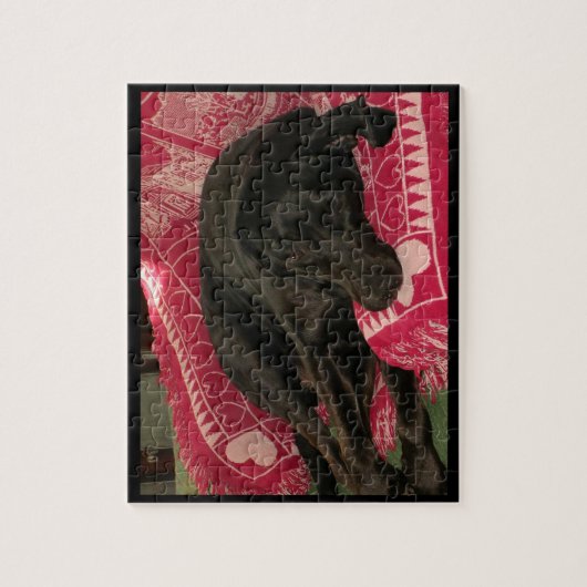 Sleepy Dog Puzzle Legpuzzel (Verticaal)