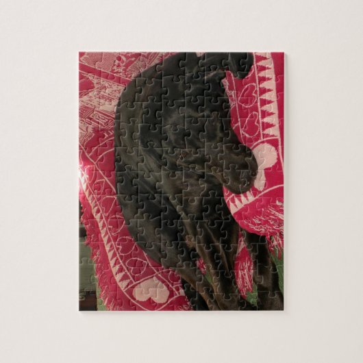 Sleepy Dog Puzzle Legpuzzel (Verticaal)