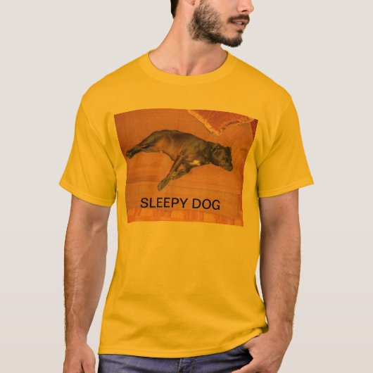 Sleepy Dog T-shirt (Voorkant)