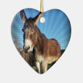 Sleepy Donkey Keramisch Ornament (Rechts)