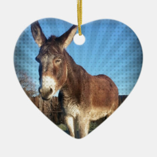Sleepy Donkey Keramisch Ornament