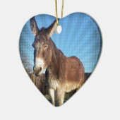 Sleepy Donkey Keramisch Ornament (Links)