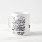 Sleepy dorp door late pub disco koffiemok (Voorkant links)