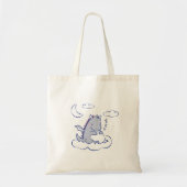 Sleepy Dragon Tote Bag (Voorkant)
