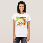 Sleepy Dreamweaver Fox T-shirt (Voorkant volledig)
