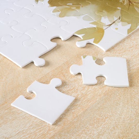 Sleepy dromerige beer puzzel legpuzzel (Zijkant)