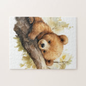 Sleepy dromerige beer puzzel legpuzzel (Horizontaal)